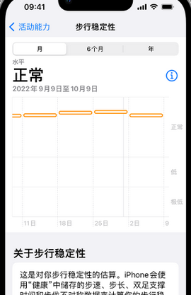 赤城iPhone手机维修如何在iPhone开启'步行稳定性通知'