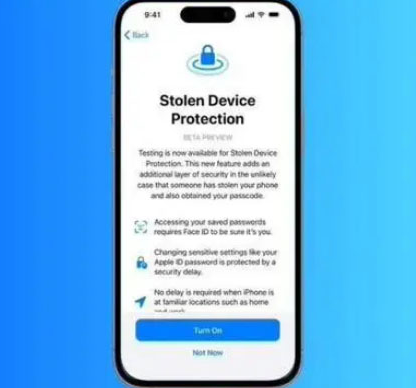 赤城苹果授权维修店分享被盗设备保护功能开启方法 