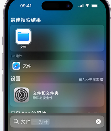 赤城apple维修中心分享iPhone文件应用中存储和找到下载文件 