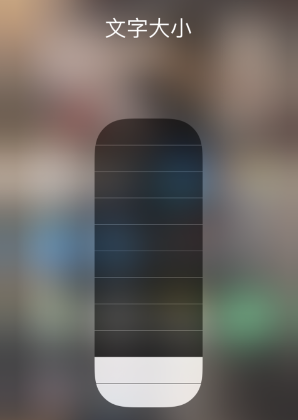赤城苹果手机维修分享小技巧：在 iPhone 控制中心快速调节字体大小 